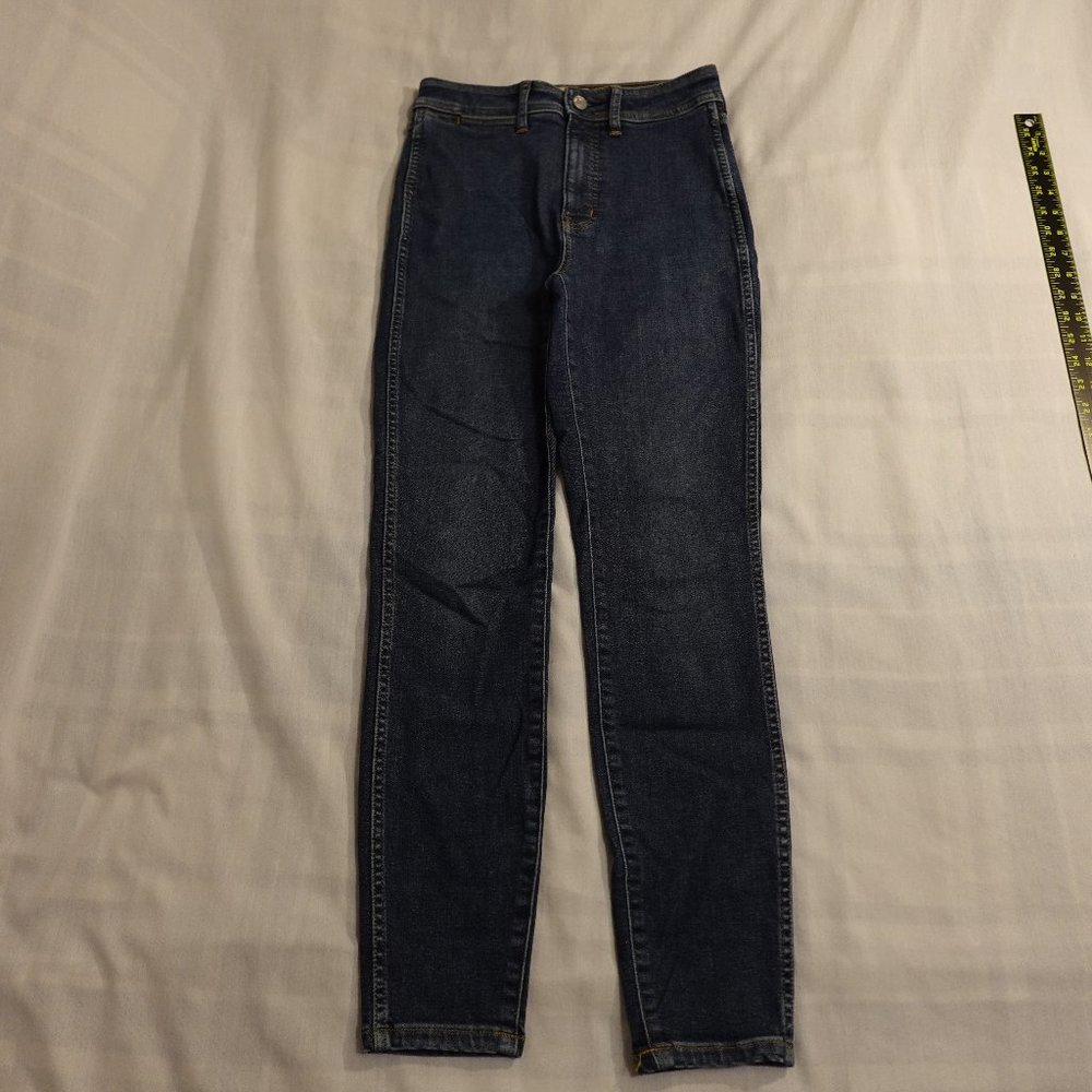 Everlane jeans The Way High skinny jean women's 27R mild blue organic cotton